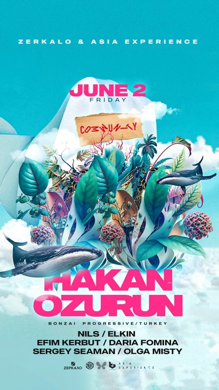 HAKAN OZURUN (TR) w/ Zerkalo & Asia Experience