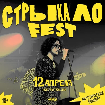 Стрыкало Fest | Акустика | 12.04 | Питер