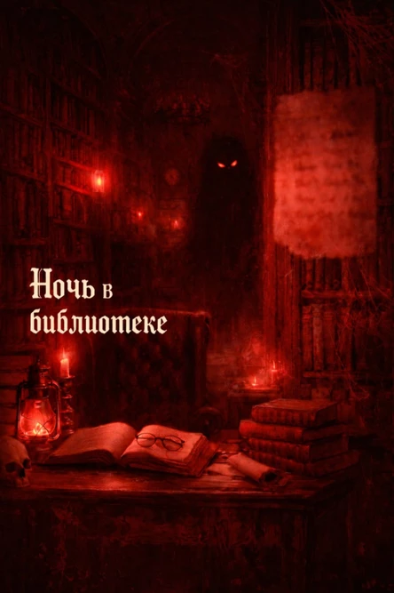 С закрытыми глазами («Ночь в библиотеке»)